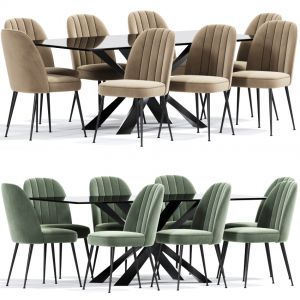 Stella Dining Chairs Table