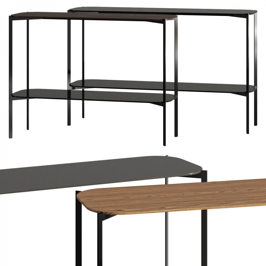 Kendo Mobiliario Exo Console Tables 3D Model for VRay, Corona | CGMood