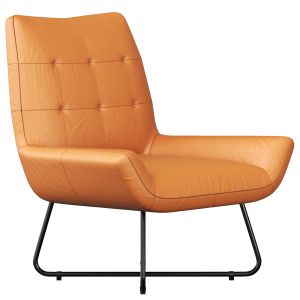 Graduate Top Grain Leather Lounge Chair