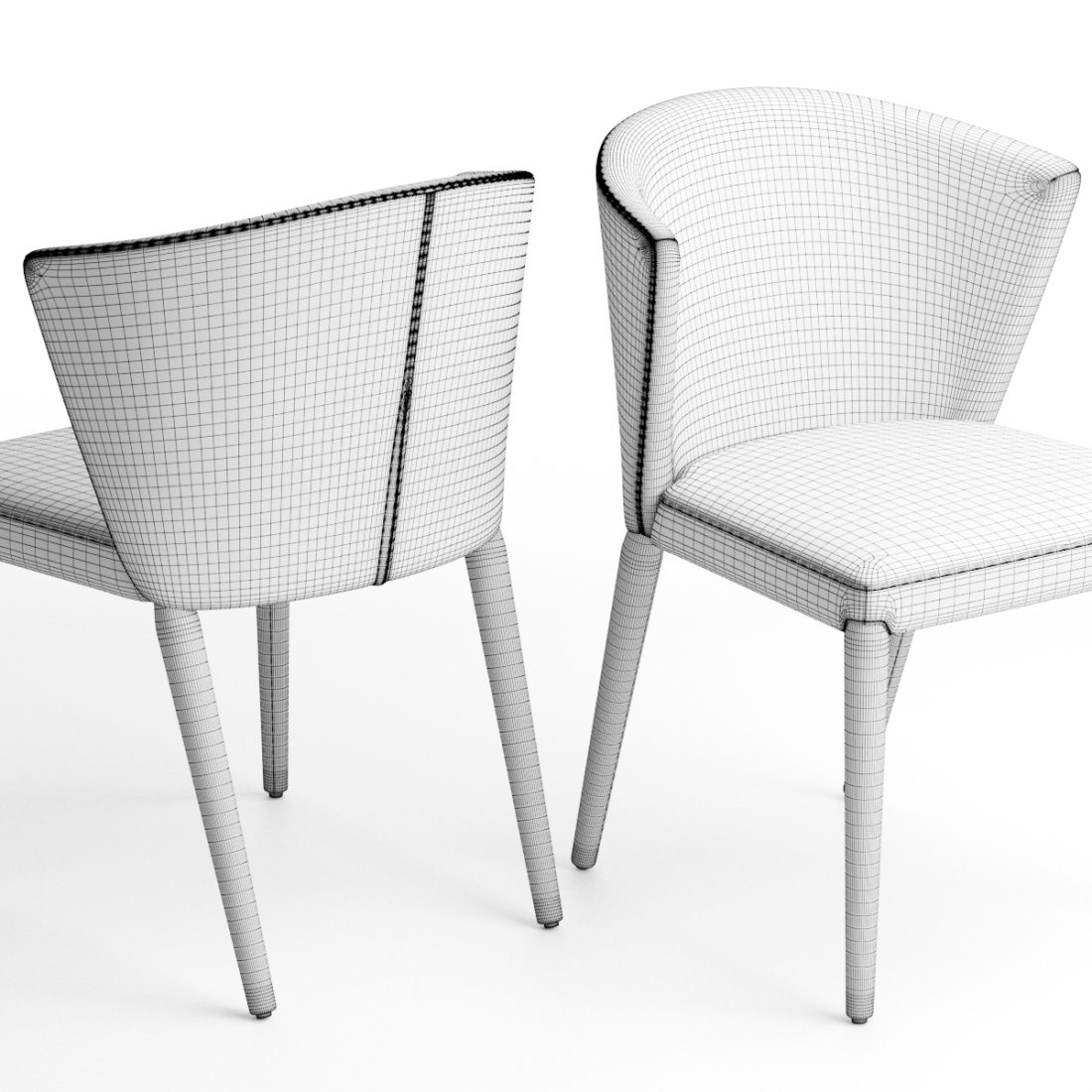 Amelie Calligaris - 3D Model for Corona
