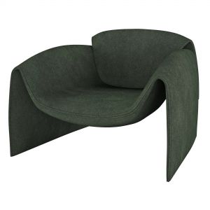 Homary-modern Green Accent Chair for Living Room