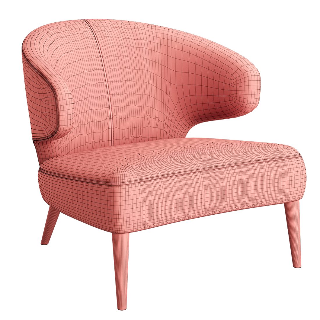 Note Chair - 3D Model for Corona