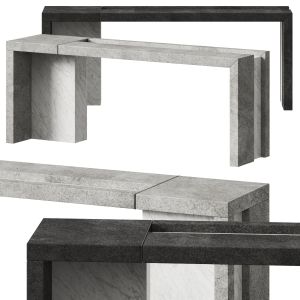 Cornelio Cappellini Stone Console Tables