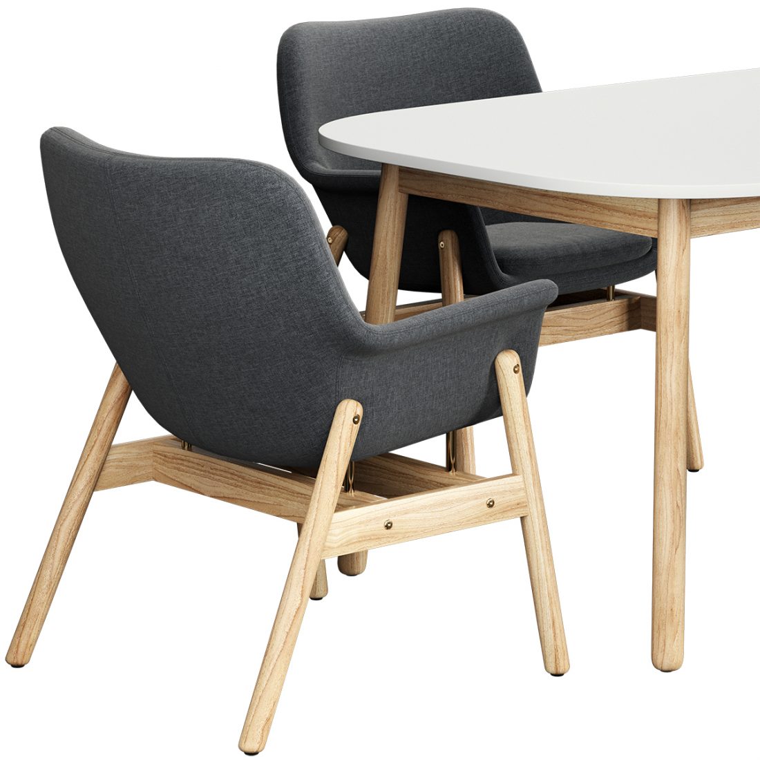 Vedbo Wedbu Ikea Table Chair 3D Model for Corona | CGMood