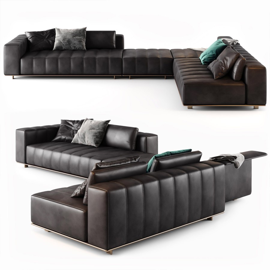 Freeman Seating System Sofa 04 3D Model for VRay | CGMood