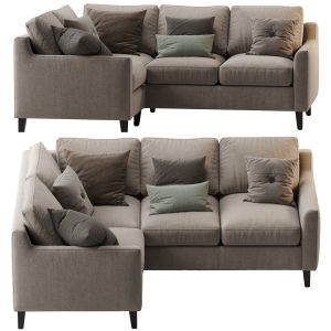 Beverly Upholstered 3-piece Sectional Beige