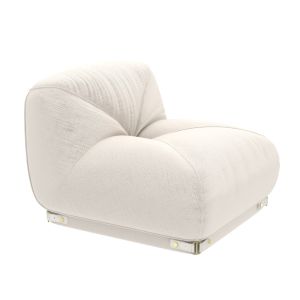 Ghidini1961 Leisure Upholstered Fabric Armchair