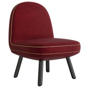 Upholstered Fabric Armchair Fantasia By Molteni C