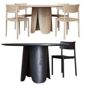 Peyote Table Tune Chair Dining Set By Bolia