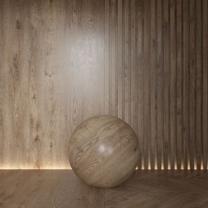 Seamless Wood Material Dark Brown