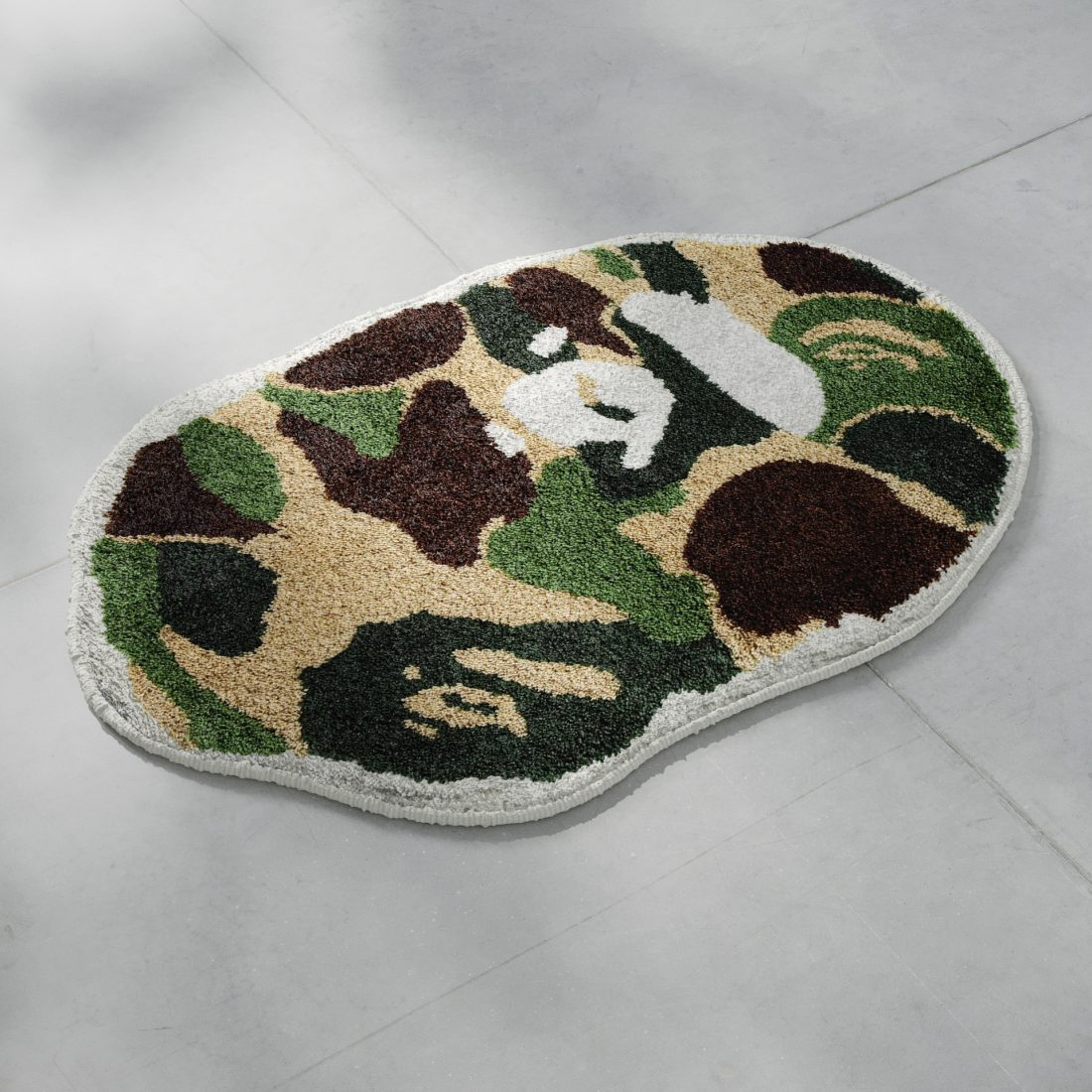 Rug Bape Ape Head 3D Model for VRay, Corona | CGMood