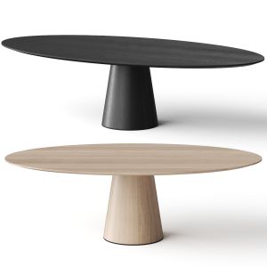 Materic Oval Porro By Piero Lissoni Dining Table