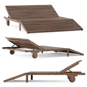 Mary Wooden Large Sunbed Mr15 By Bpoint Design