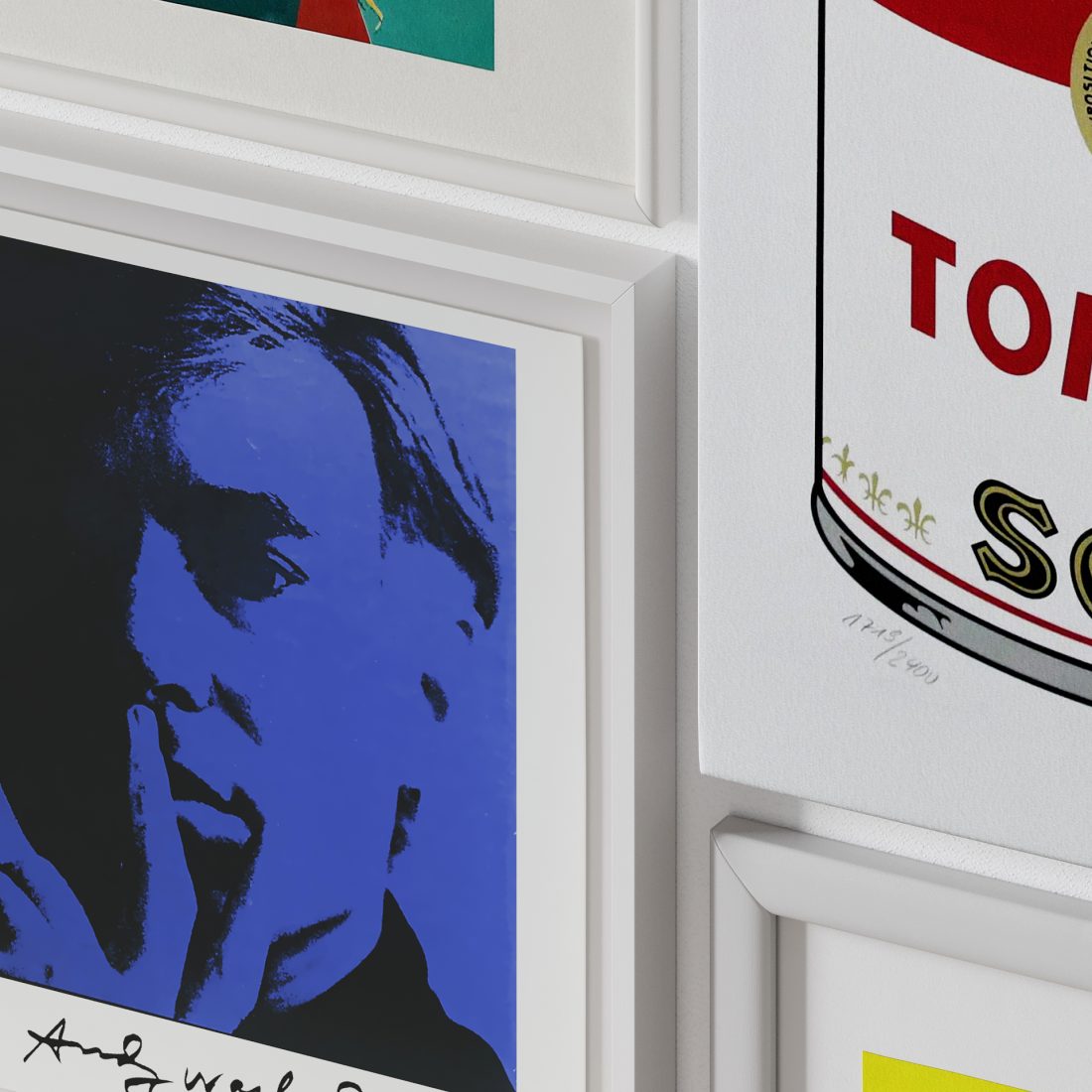 Painting Set / Andy Warhol 3D Model for VRay, Corona | CGMood