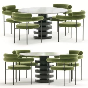 Portia Dining Chair By Nuevo Dining Table