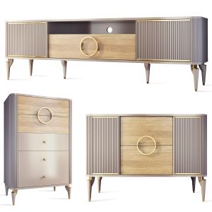 Dresser and TV stand Art Deco Sanvito