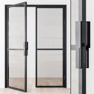 Metal Glass Modern Door - Door Model 40