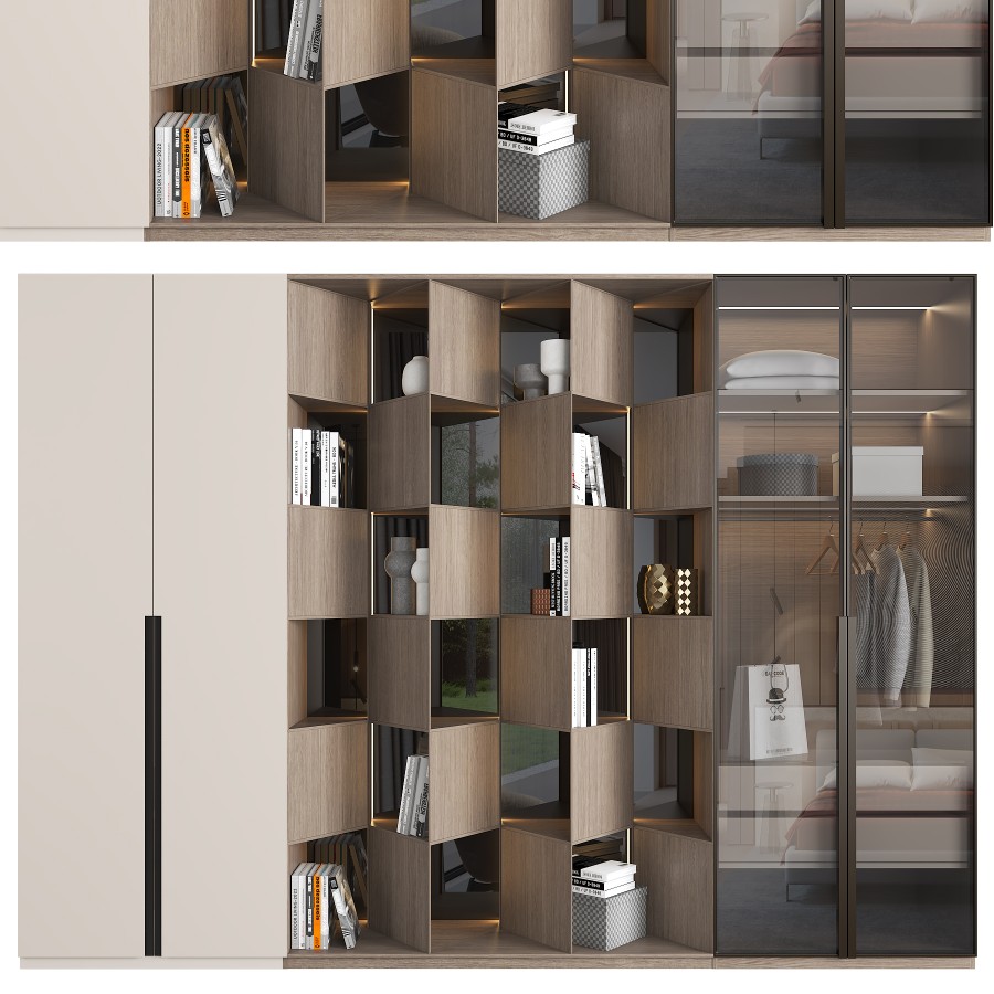 Furniture Composition 103 3D Model for VRay, Corona | CGMood