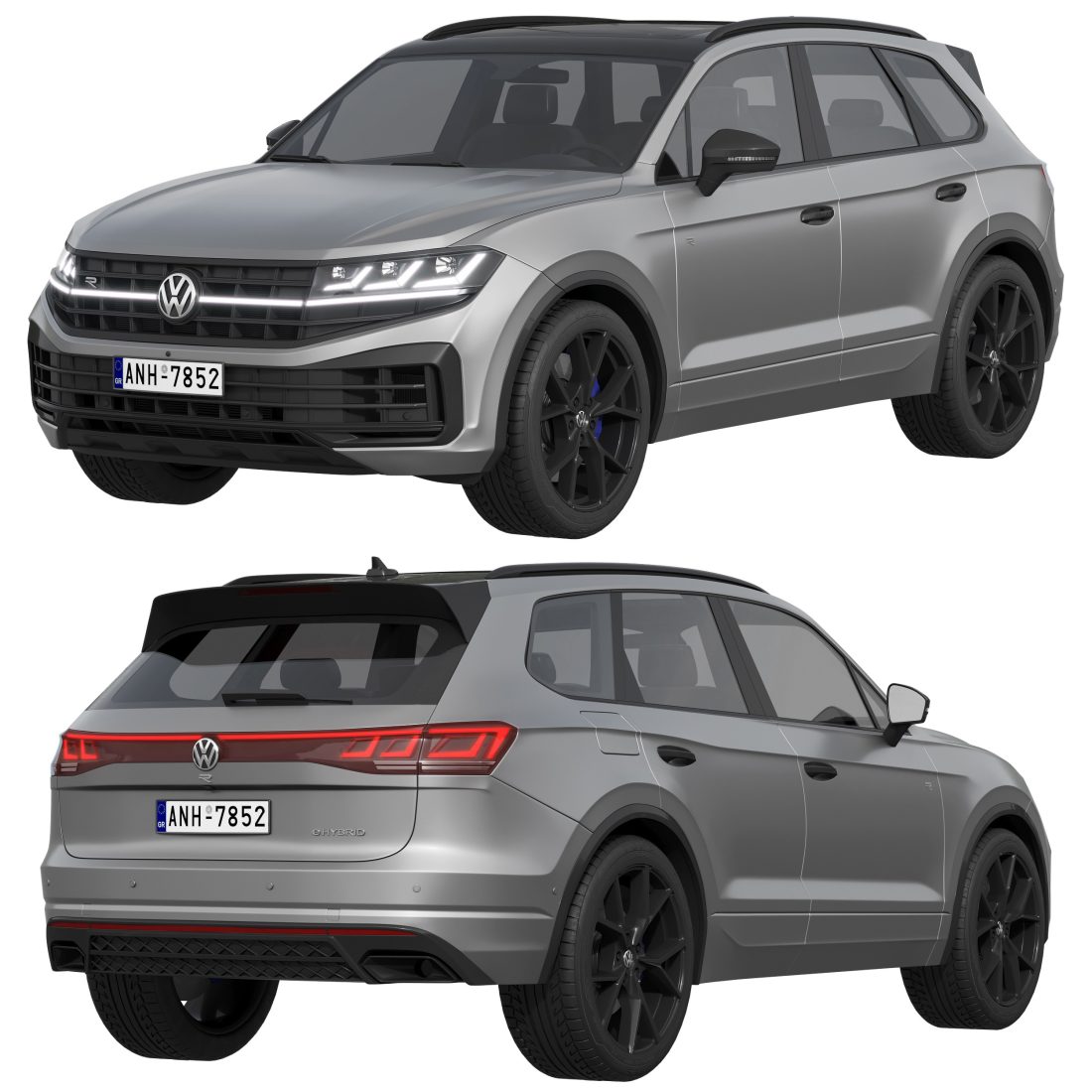 Volkswagen Touareg R EHybrid 2024 - 3D Model for Corona