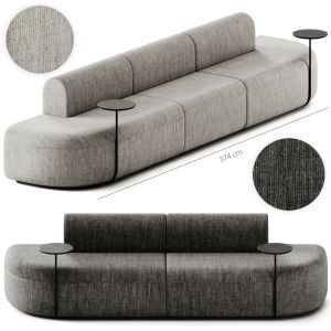 Artiko Sectional Modular Fabric Sofa At 11 By Mdd