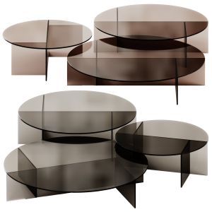 Sestante Round Coffee Tables By Tonelli Design