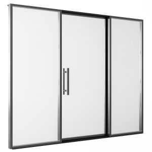 Metal Glass Modern Door - Door Model 39