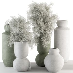 Vase And Plant Decorative Set - Set 102