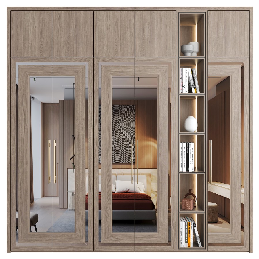 Furniture Composition 106 3D Model for VRay, Corona | CGMood