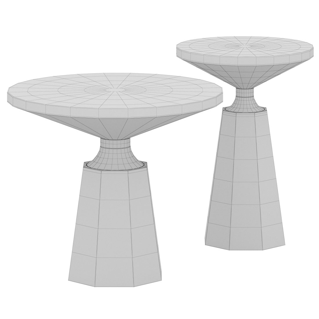 The Nicole Ii Occasional Table - 3D Model for VRay, Corona