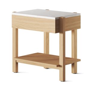 Stahl And Band Platz Bedside Table