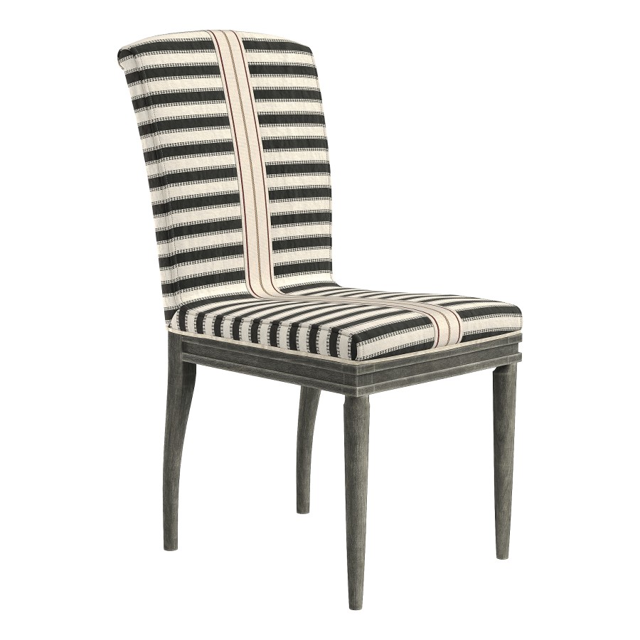 Anthropologie - Grassland Stripe Dining Chair 3D Model for Corona | CGMood