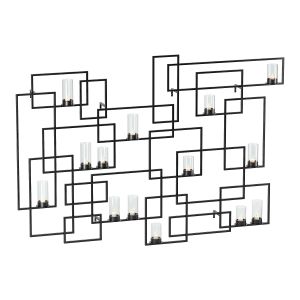 Crate And Barrel Circuit Metal Wall Candle Holder