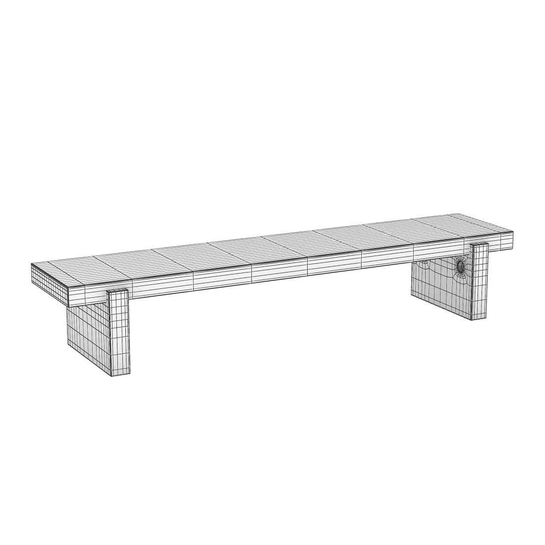 Ikea Varmer Bench - 3D Model for Corona