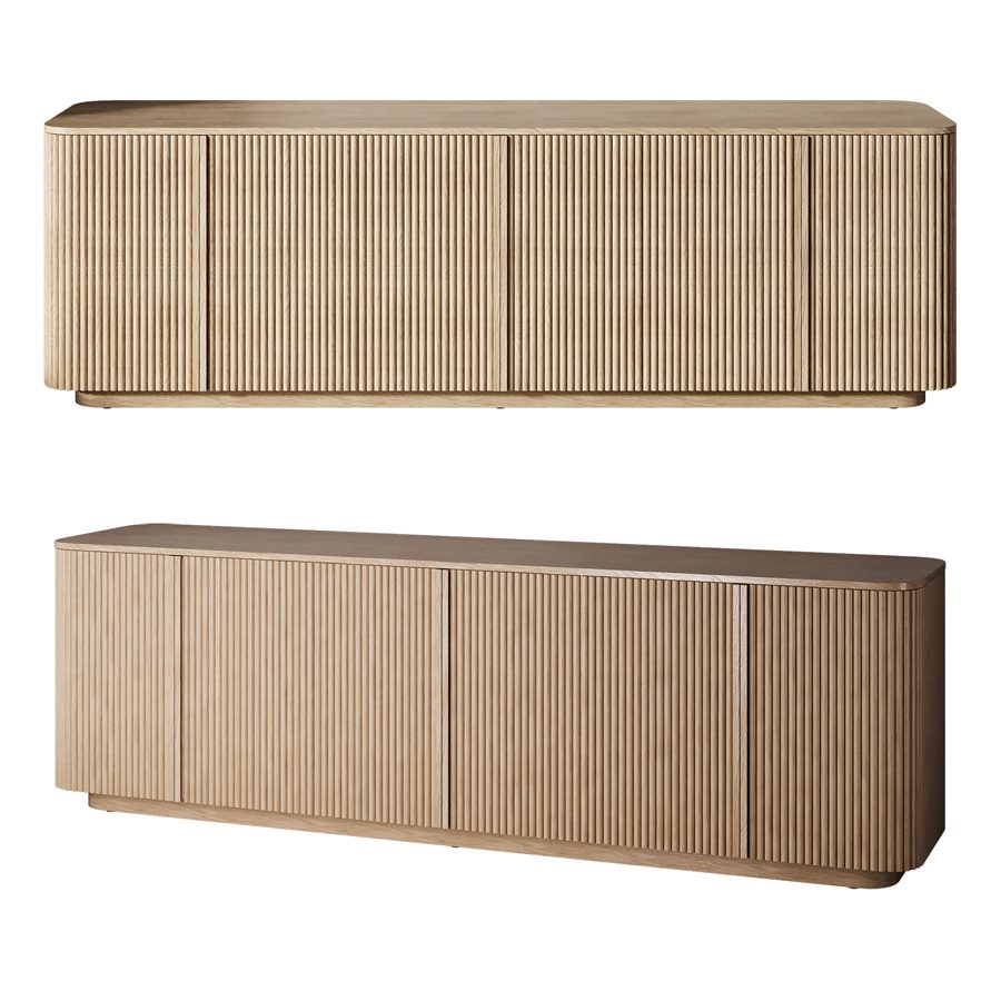Restoration Hardware Mulholland 6-door | Rh 3D Model for Corona