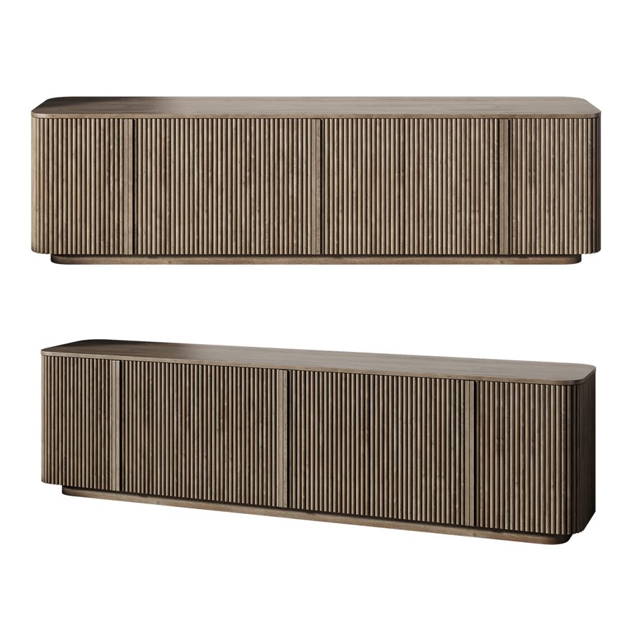Restoration Hardware Mulholland 6-door | Rh 3D Model for Corona