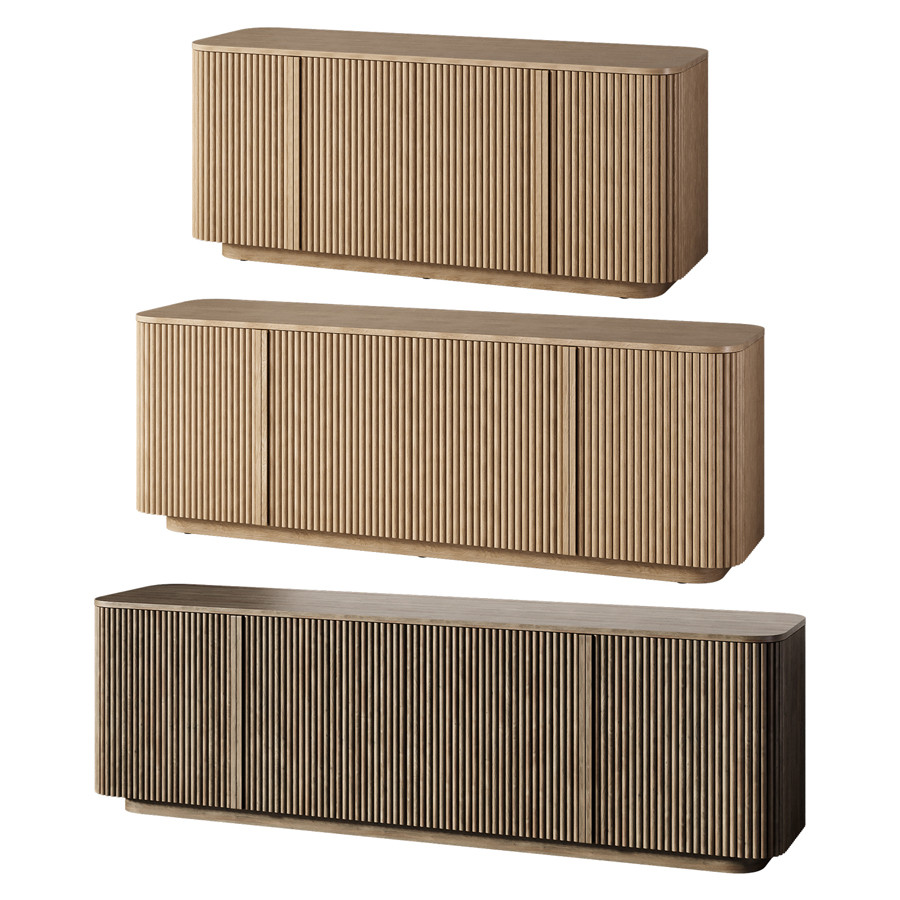 Restoration Hardware Mulholland 4-door |rh 3D Model for Corona