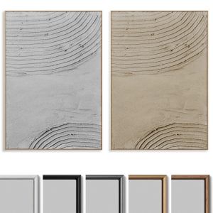 Plaster Photo Frame Set 035 3D Model for Corona | CGMood