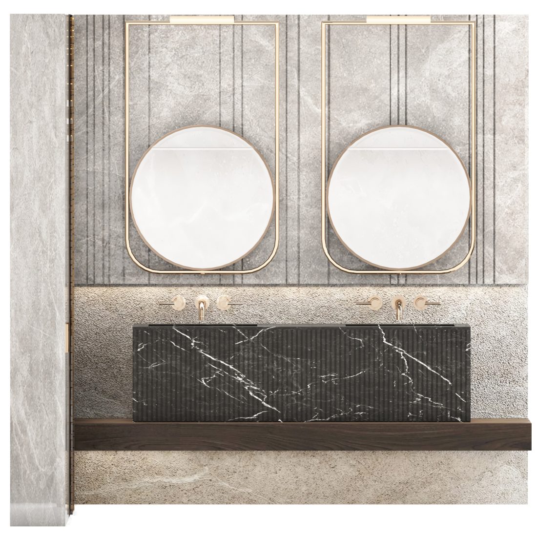 Bathroom Furniture07 - 3D Model for VRay