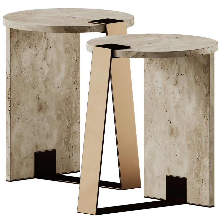 Dome Deco Waco Side Table - 3D Model for Corona
