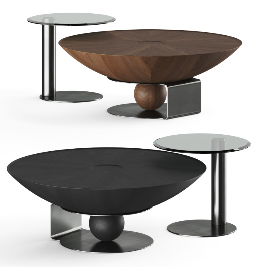 Urban Mood Credo Modern Round Coffee Table 3D Model for VRay, Corona ...