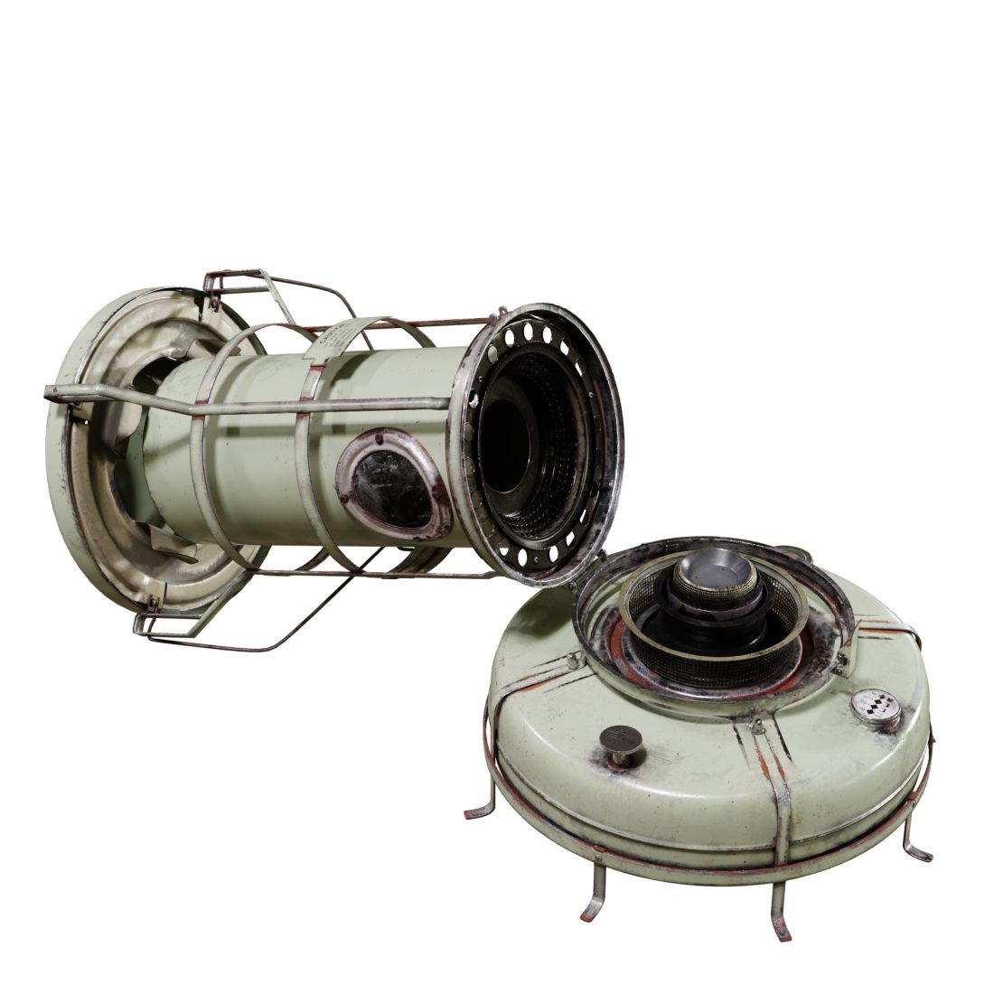 Aladdin Blue Flame Heater 3D Model | CGMood