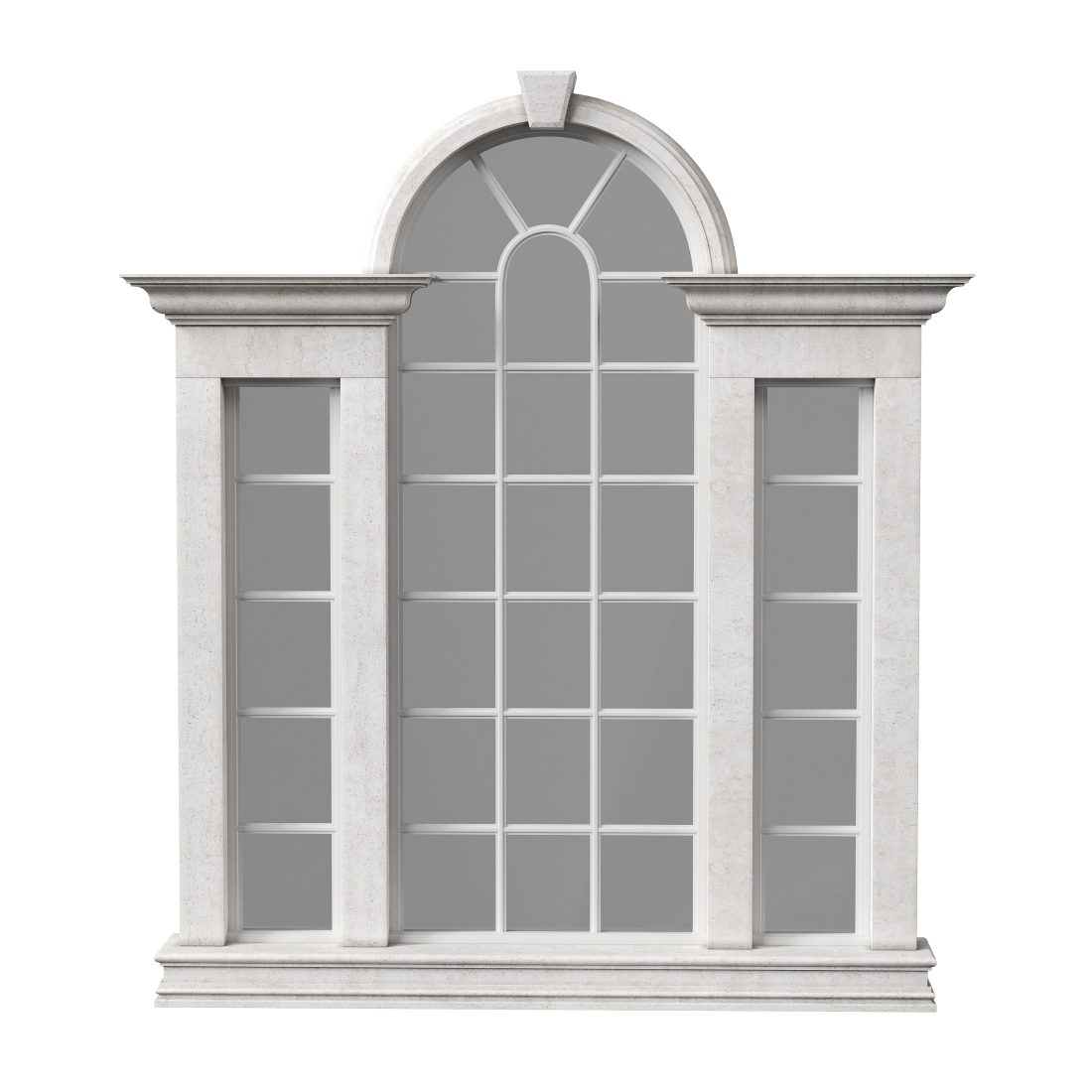 Architectural Classic Window 3d Model 9 3D Model for VRay, Corona | CGMood
