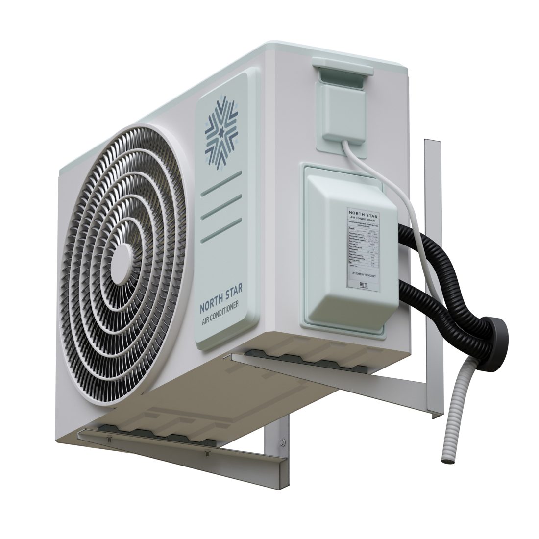 Air Conditioner Outdoor Unit Air Conditioner - 3D Model for FStorm ...