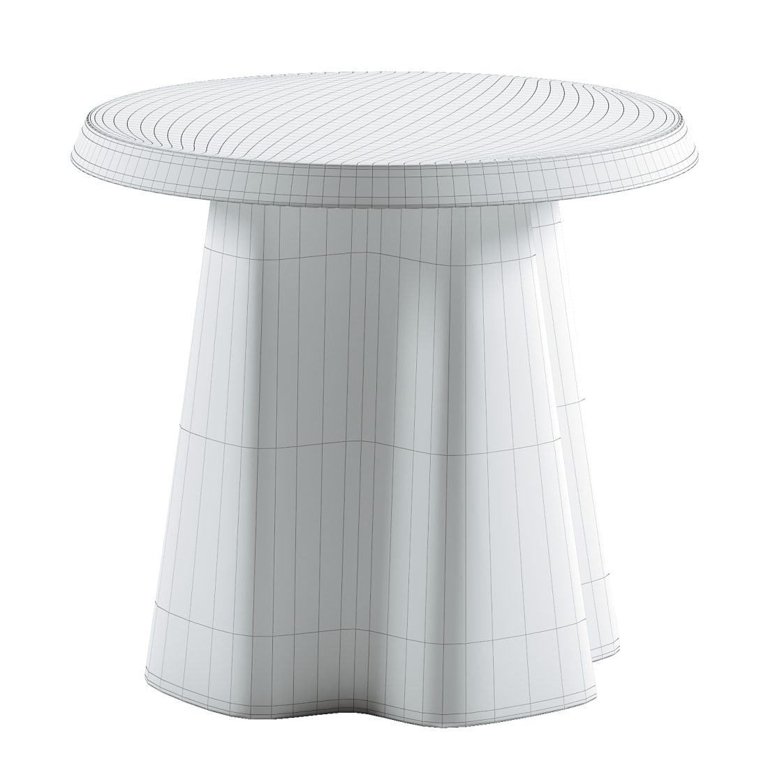 Kyoto Round Side Table 3D Model for VRay, Corona | CGMood