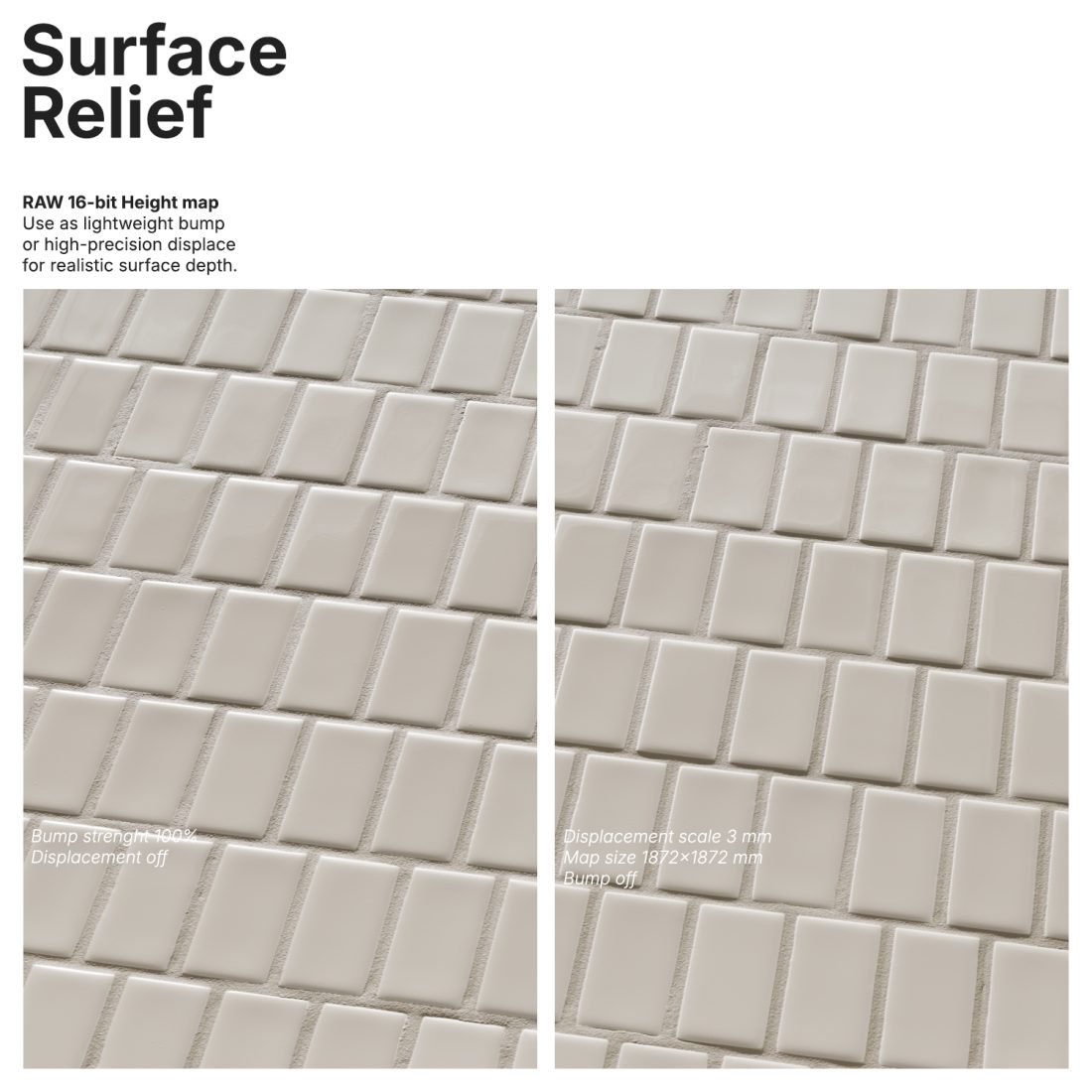 Rectangle Tile Vertical Mini Rectangle Mosaic Tiles 1x2