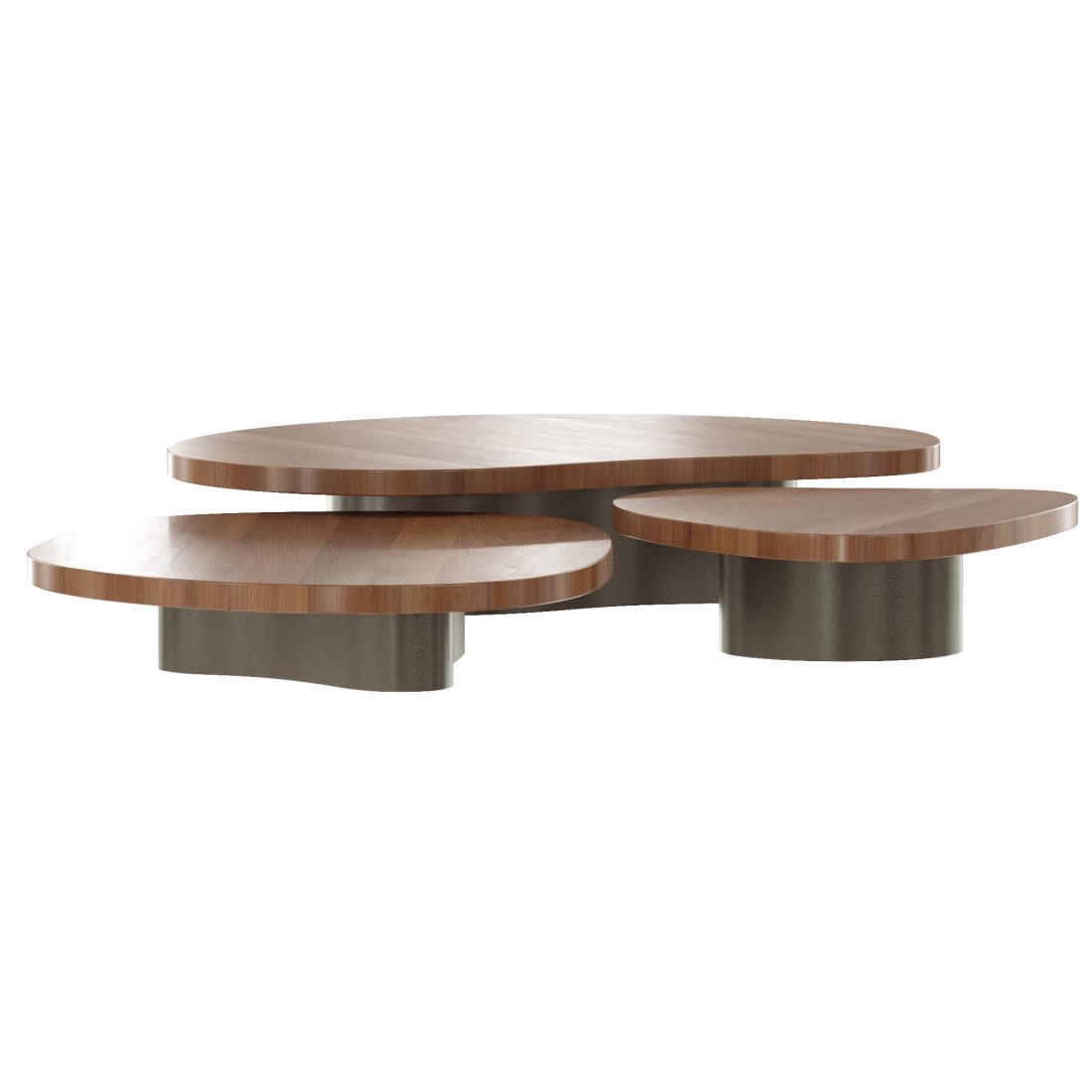 Coffee Table Bezier Minotti Set 1 3D Model for VRay, Corona | CGMood