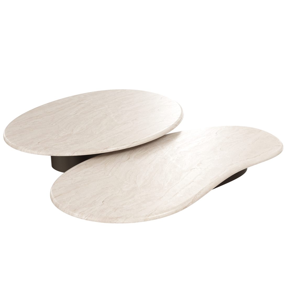 Coffee Table Bezier Minotti Set 2 3D Model for VRay, Corona | CGMood