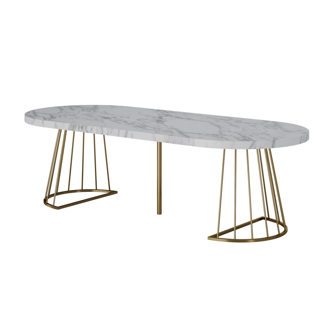 Firela Folding Dining Table By Vente-unique 3D Model for Corona | CGMood