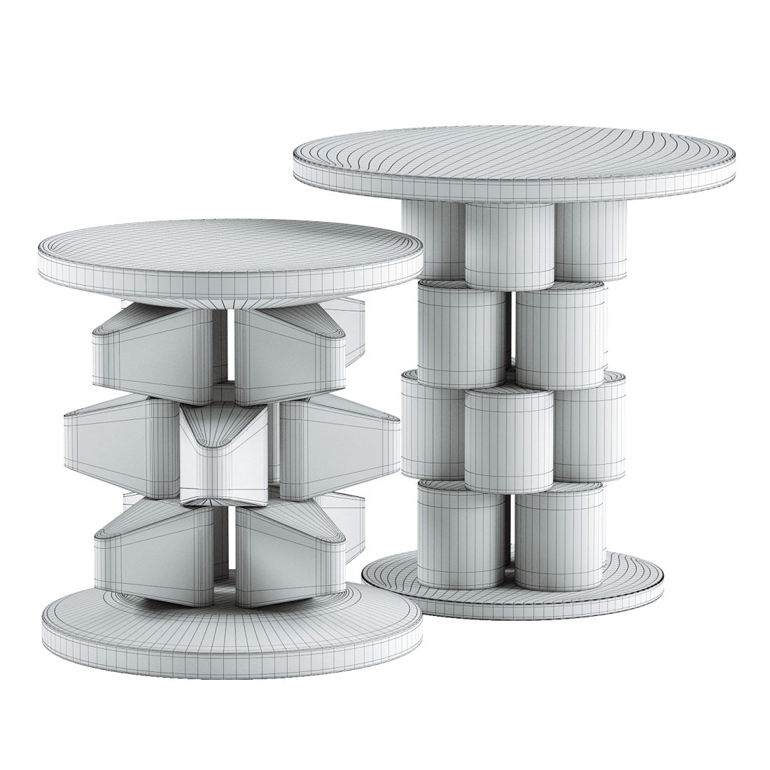 Kari Side Table 3D Model for VRay, Corona | CGMood
