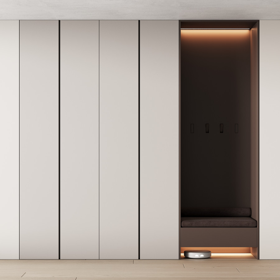 575 Hallway Zone 18 Built In Wardrobe by knife in your heart